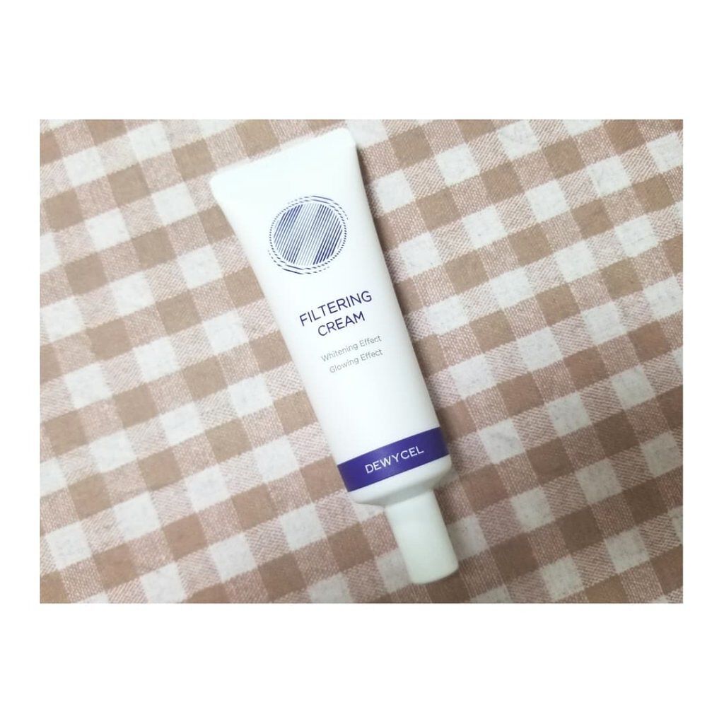 フィルタリングクリーム/DEWYCEL/日焼け止めクリームを使ったクチコミ(1枚目)