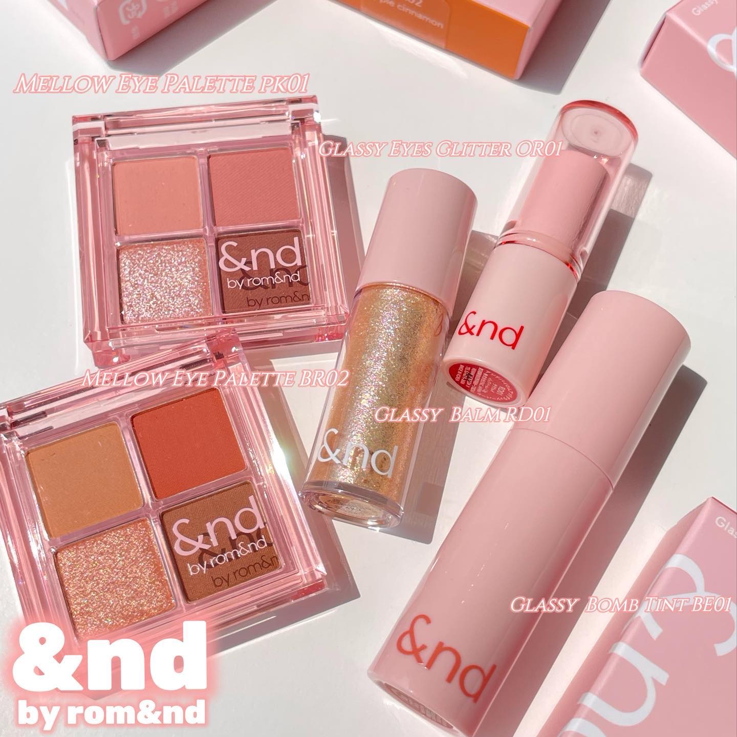 アンドバイロムアンド グラッシーバーム/&nd by rom&nd/口紅を使ったクチコミ（1枚目）