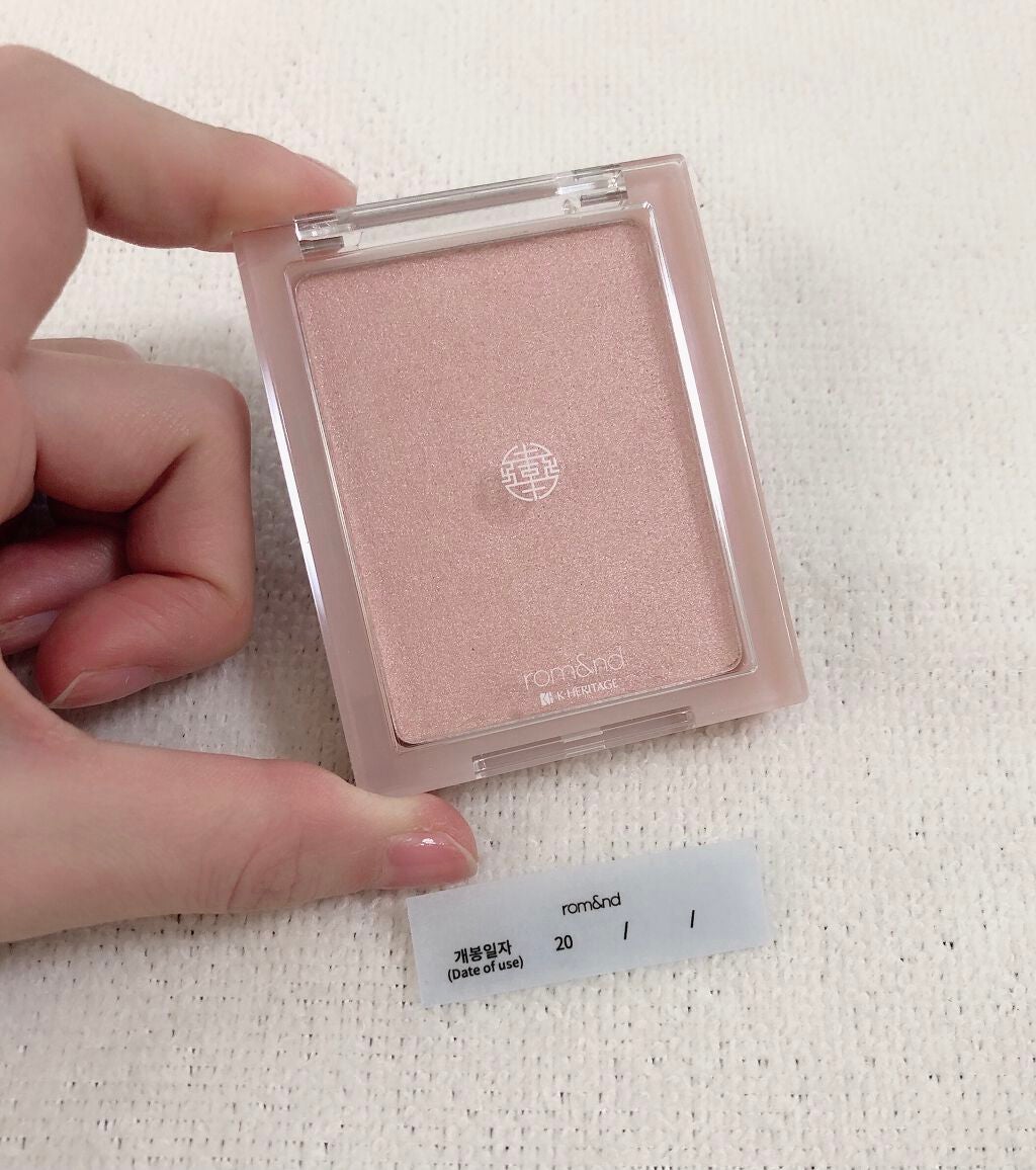 ヴェールライター/rom&nd/パウダーハイライトを使ったクチコミ(3枚目)