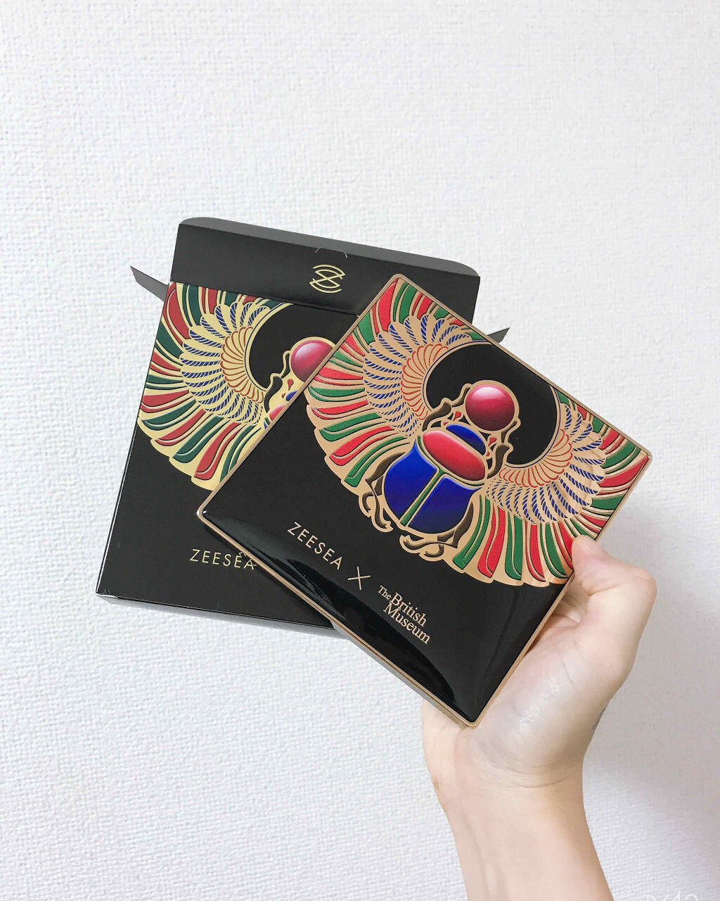 大英博物館 エジプトシリーズ アイシャドウパレット/ZEESEA/アイシャドウパレットを使ったクチコミ（1枚目）