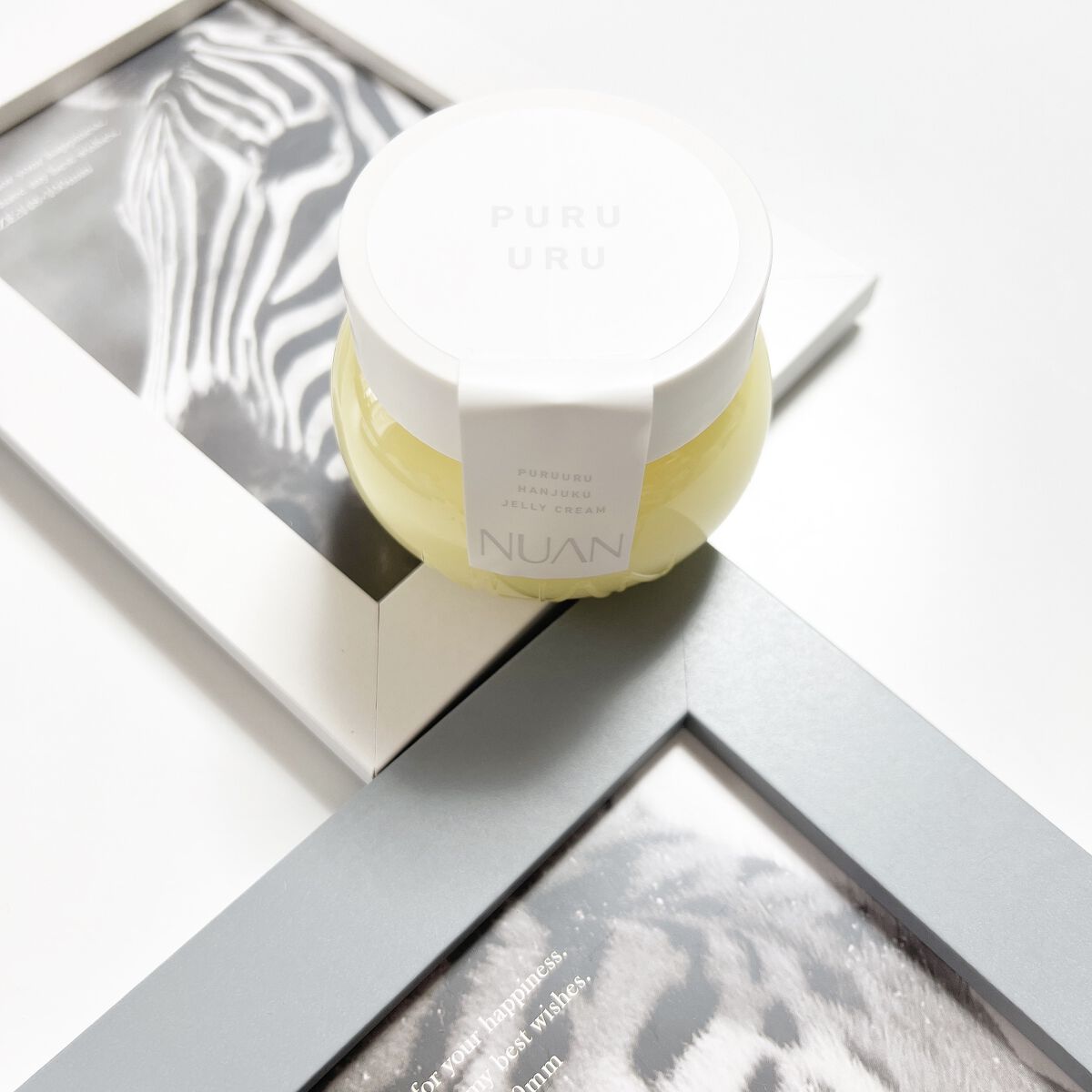 半熟ジュレクリーム/NUAN/フェイスクリームを使ったクチコミ(1枚目)