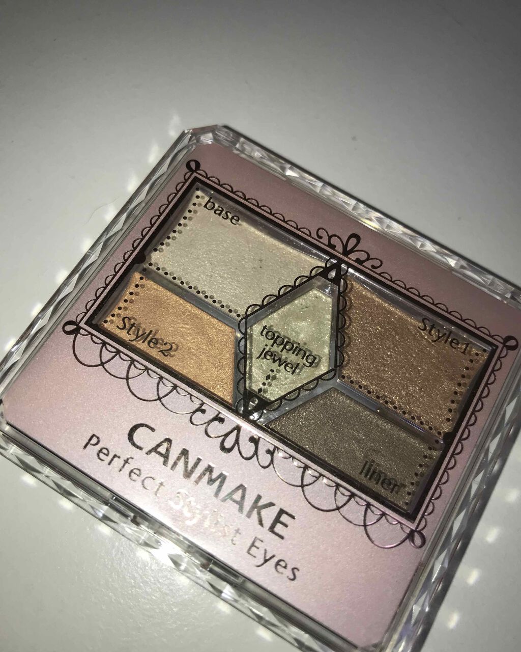 【旧品】パーフェクトスタイリストアイズ/キャンメイク/アイシャドウパレットを使ったクチコミ（1枚目）