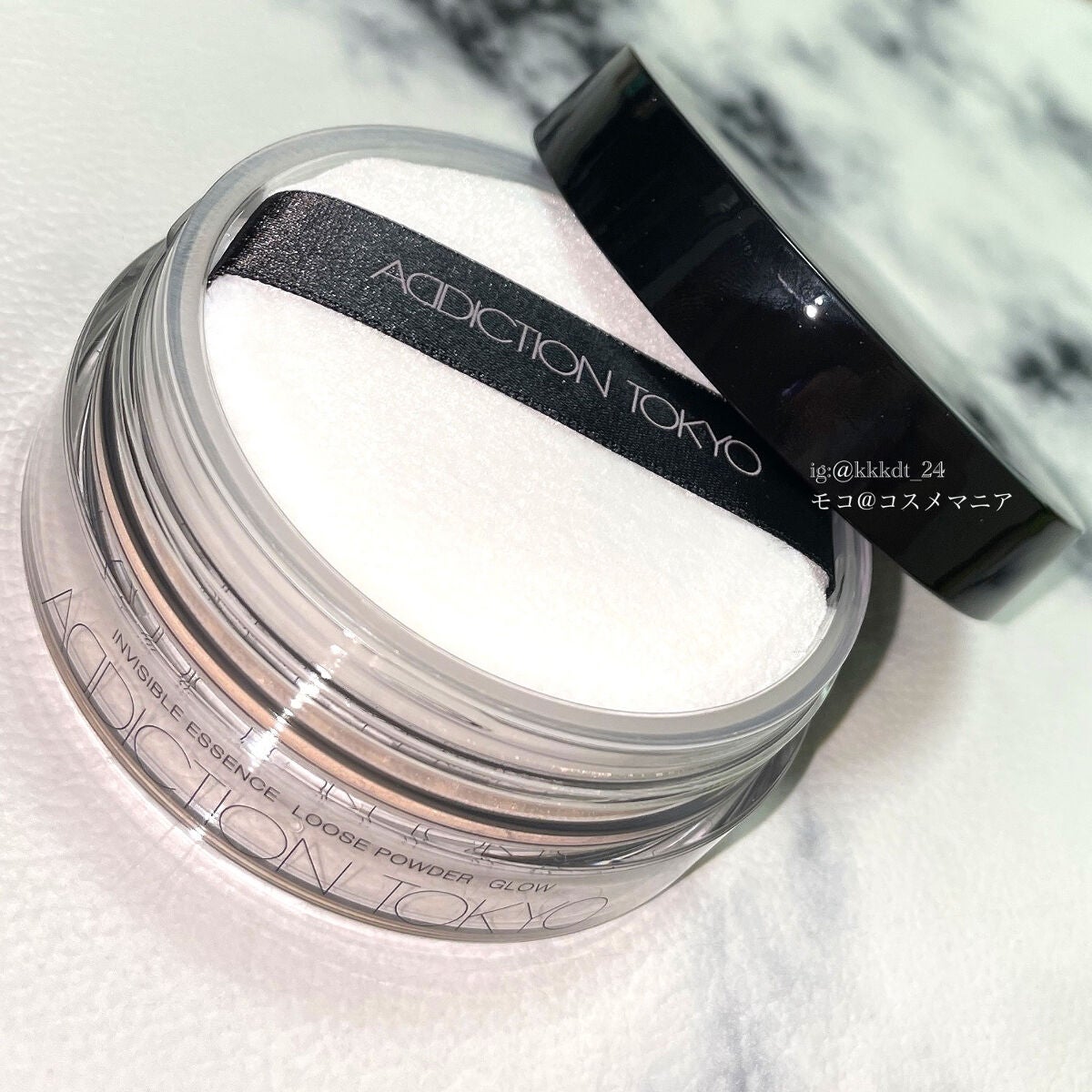 インビジブル エッセンス ルースパウダー グロウ/ADDICTION/ルースパウダーを使ったクチコミ(2枚目)