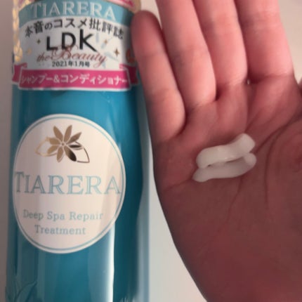 ヘッドスパフォームリッチシャンプー/ディープスパリペアトリートメント/TIARERA/市販シャンプーを使ったクチコミ(3枚目)