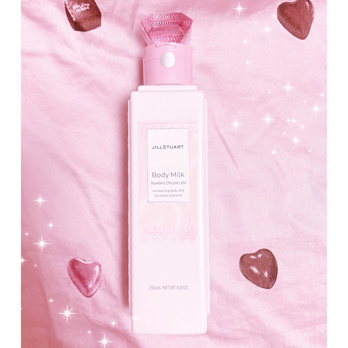 ジルスチュアート ボディミルク ストロベリー ショコララテ/JILL STUART/ボディミルクを使ったクチコミ（1枚目）