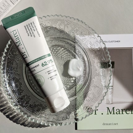 ドクターマルシー グルタチオン 米発酵 光彩 着色 ホワイトニングクリーム/ドクターマルシー/フェイスクリームを使ったクチコミ(4枚目)