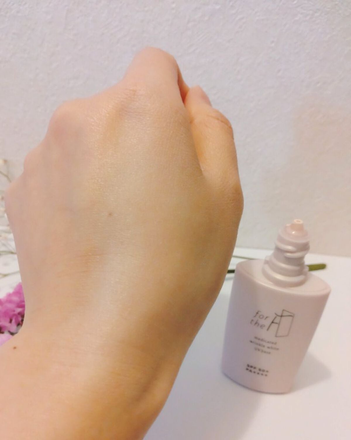 フォーザエフ 薬用 リンクルホワイト UVベース/ナリスアップ/化粧下地を使ったクチコミ(6枚目)