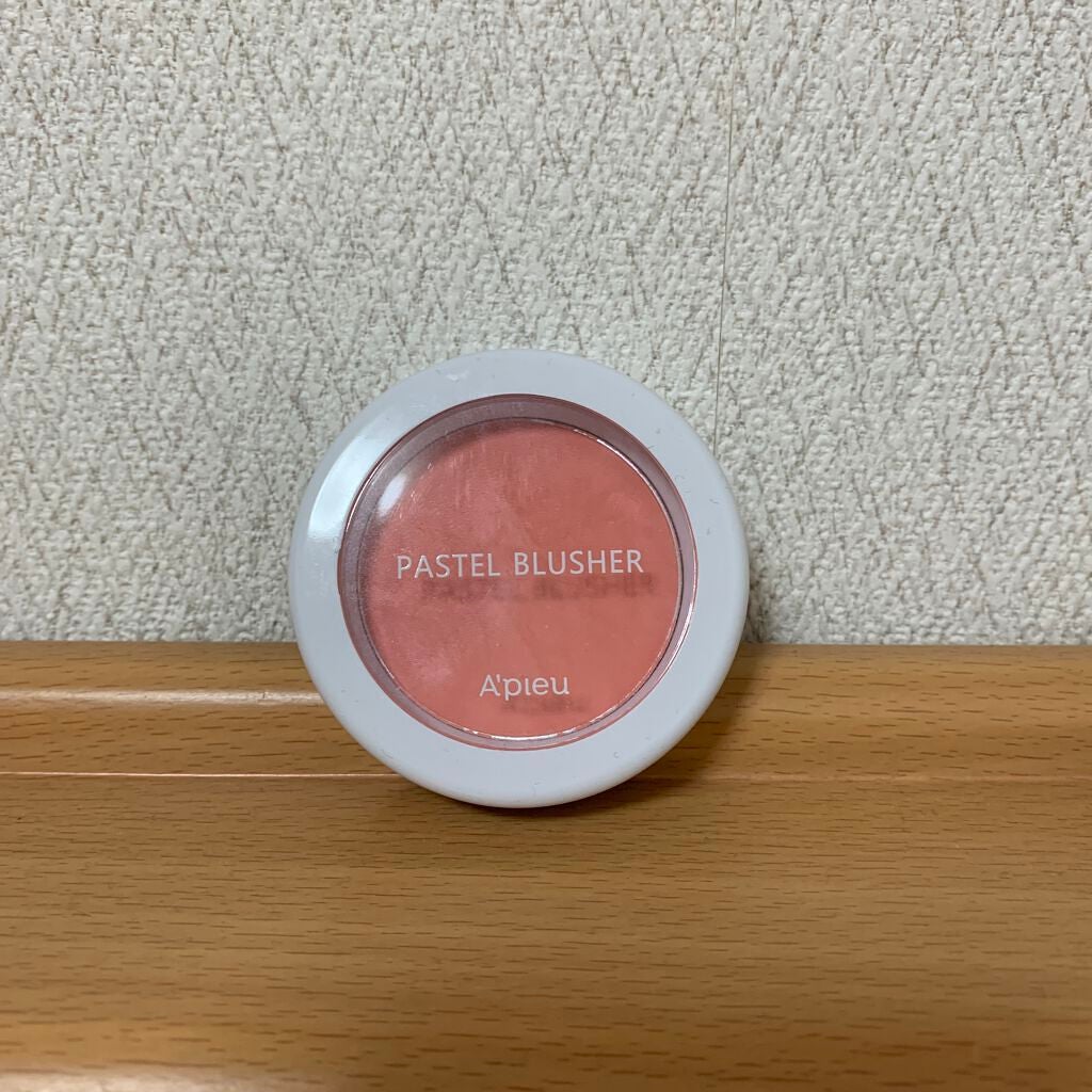 アピュー パステルブラッシャー/A’pieu/パウダーチークを使ったクチコミ(1枚目)