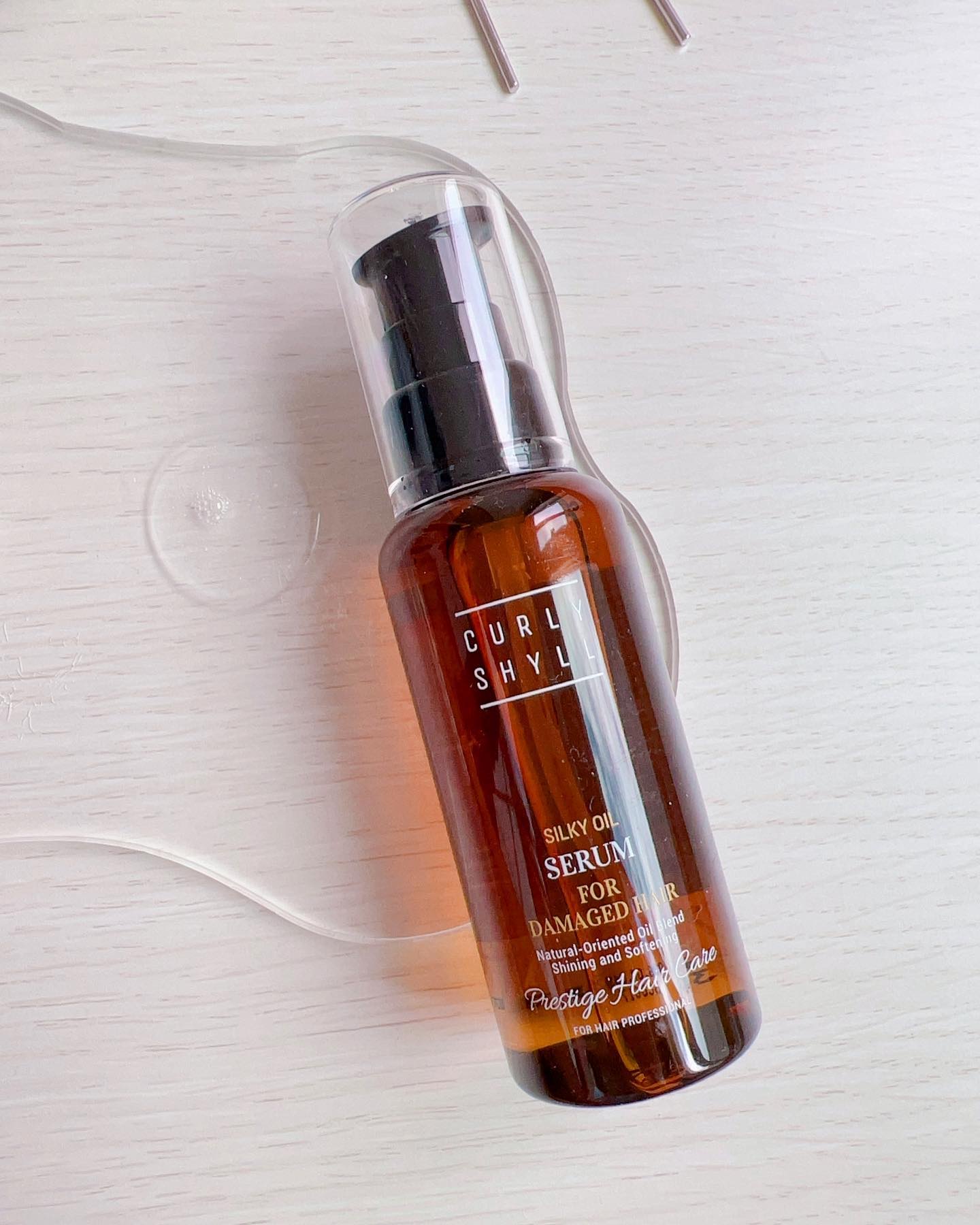 SILKY OIL SERUM/CULRY SHYLL/ヘアオイルを使ったクチコミ（3枚目）