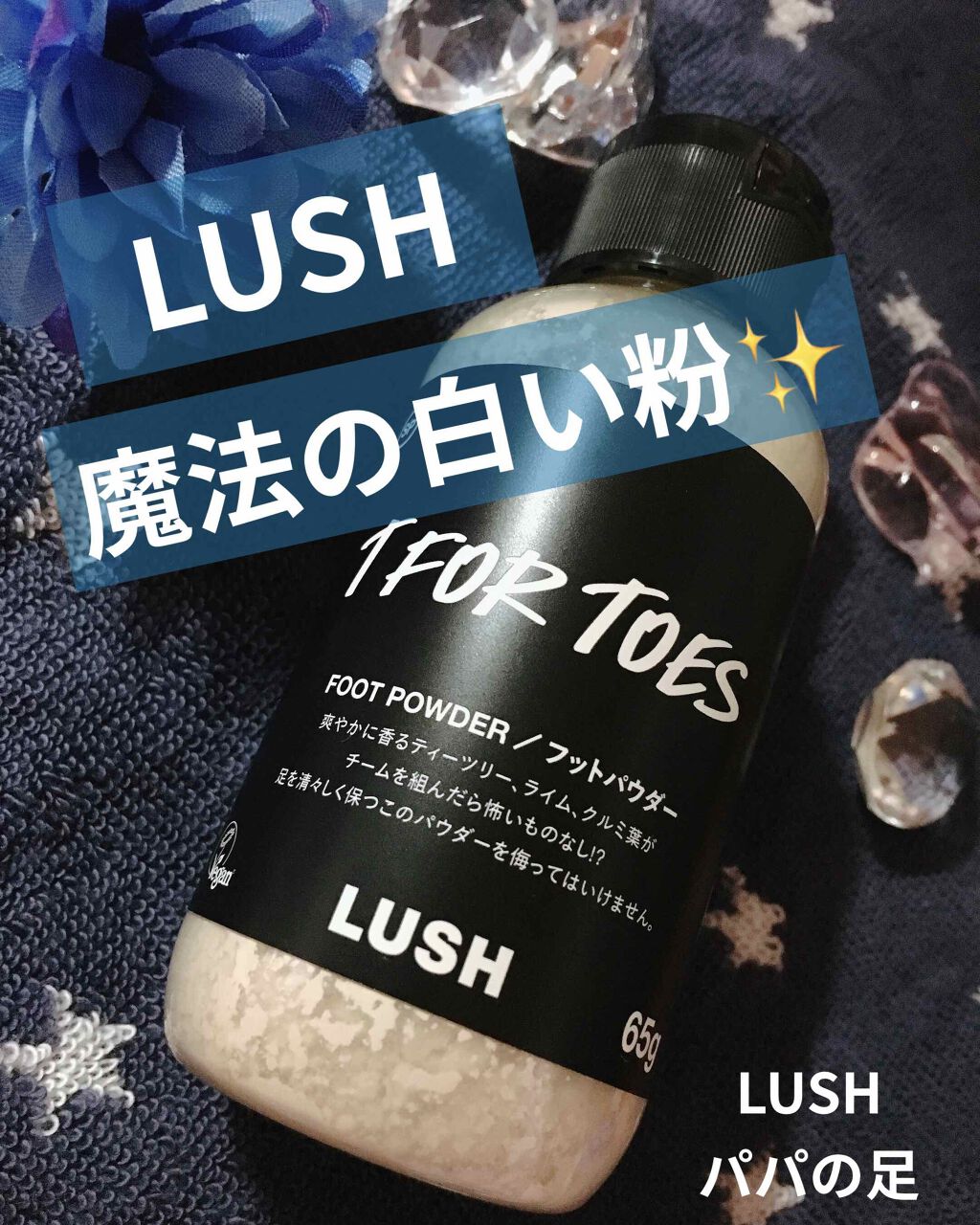 素足のtブレーク パパの足 ラッシュの口コミ Lushのパパの足 足の臭いを消すというの By ちぃふく 混合肌 代後半 Lips