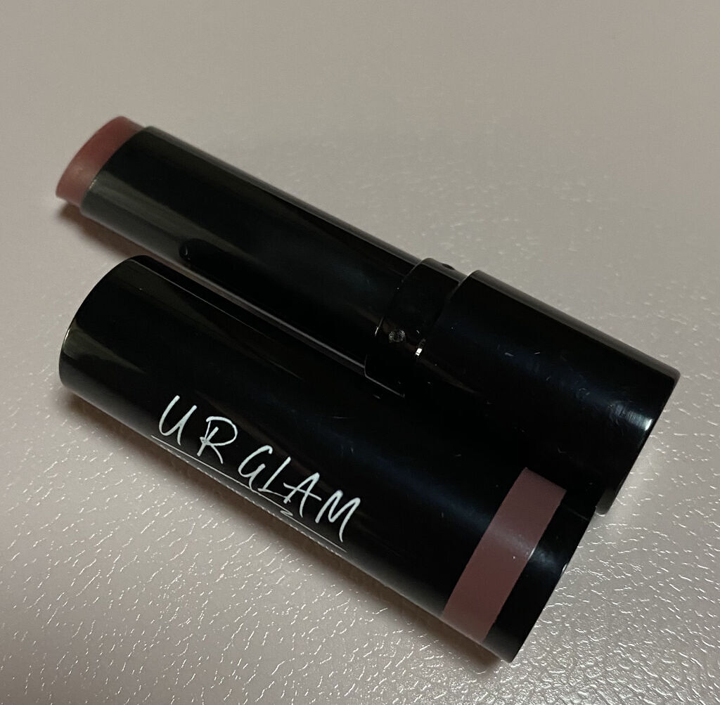 カラーリップバーム/U R GLAM/リップバームを使ったクチコミ（2枚目）