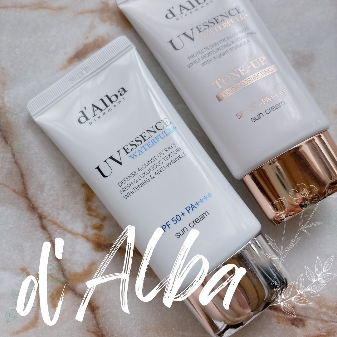 ダルバ ウォータフル エッセンス サンクリーム/ダルバ/日焼け止めクリームを使ったクチコミ（1枚目）