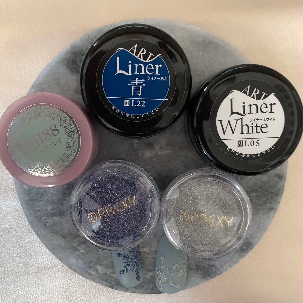 スーパーカラーEX/プリジェル/ジェルネイルを使ったクチコミ(5枚目)