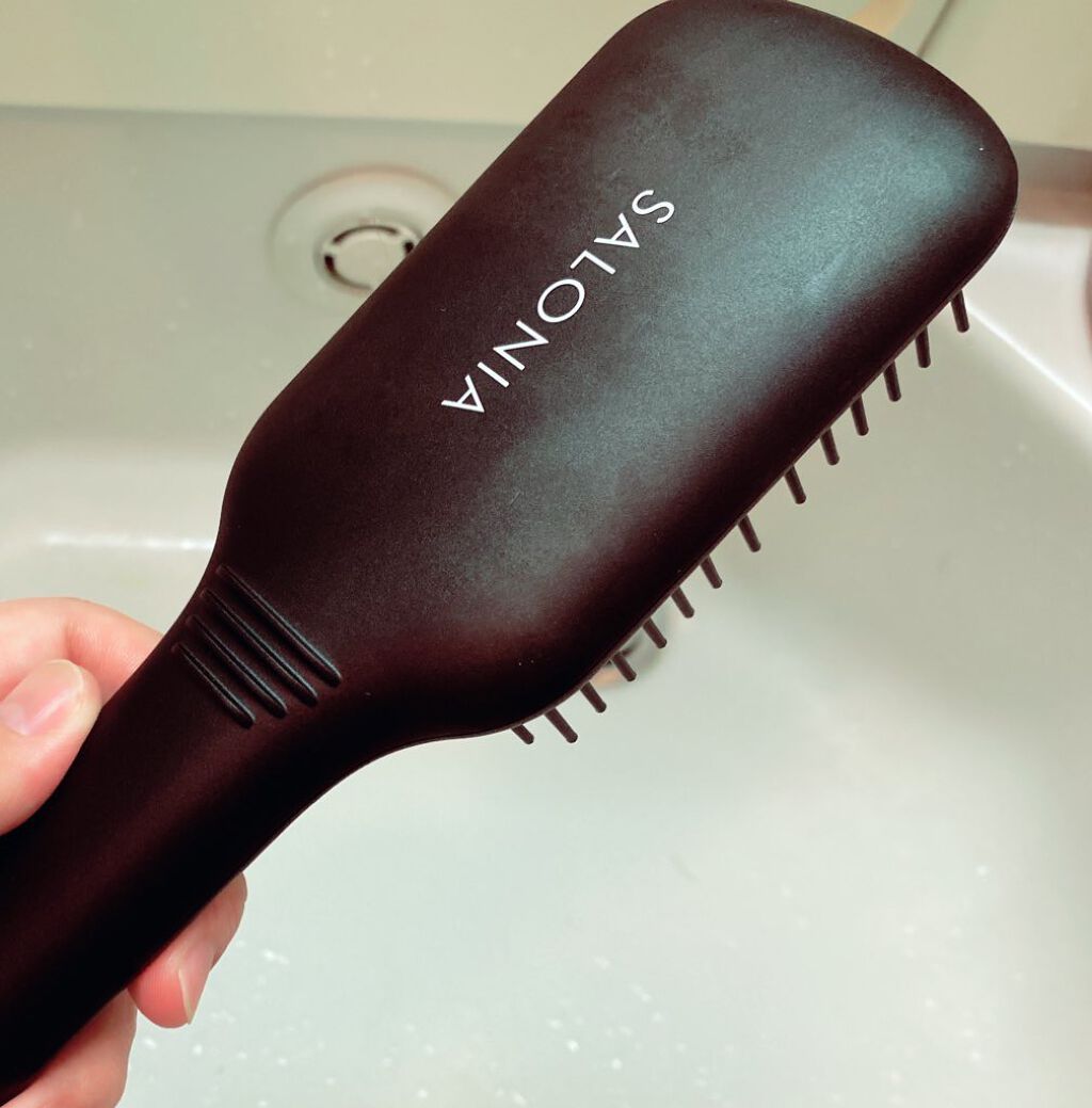 SALONIA ストレートヒートブラシ/SALONIA/ヒートブラシを使ったクチコミ（1枚目）