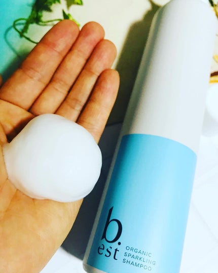 オーガニックスパークリングシャンプー/b.ris/市販シャンプーを使ったクチコミ(1枚目)
