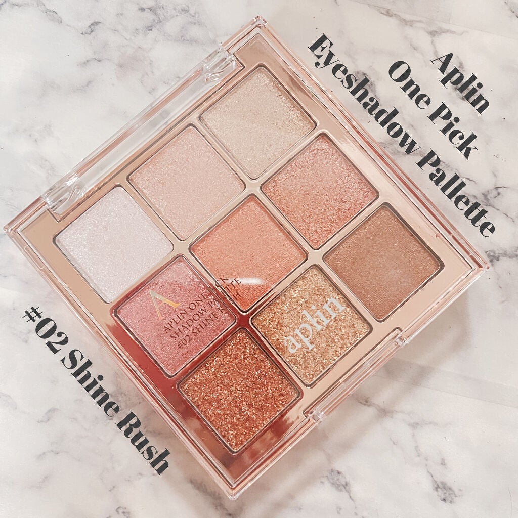 ワンピックアイシャドウパレット/APLIN/アイシャドウパレットを使ったクチコミ(1枚目)