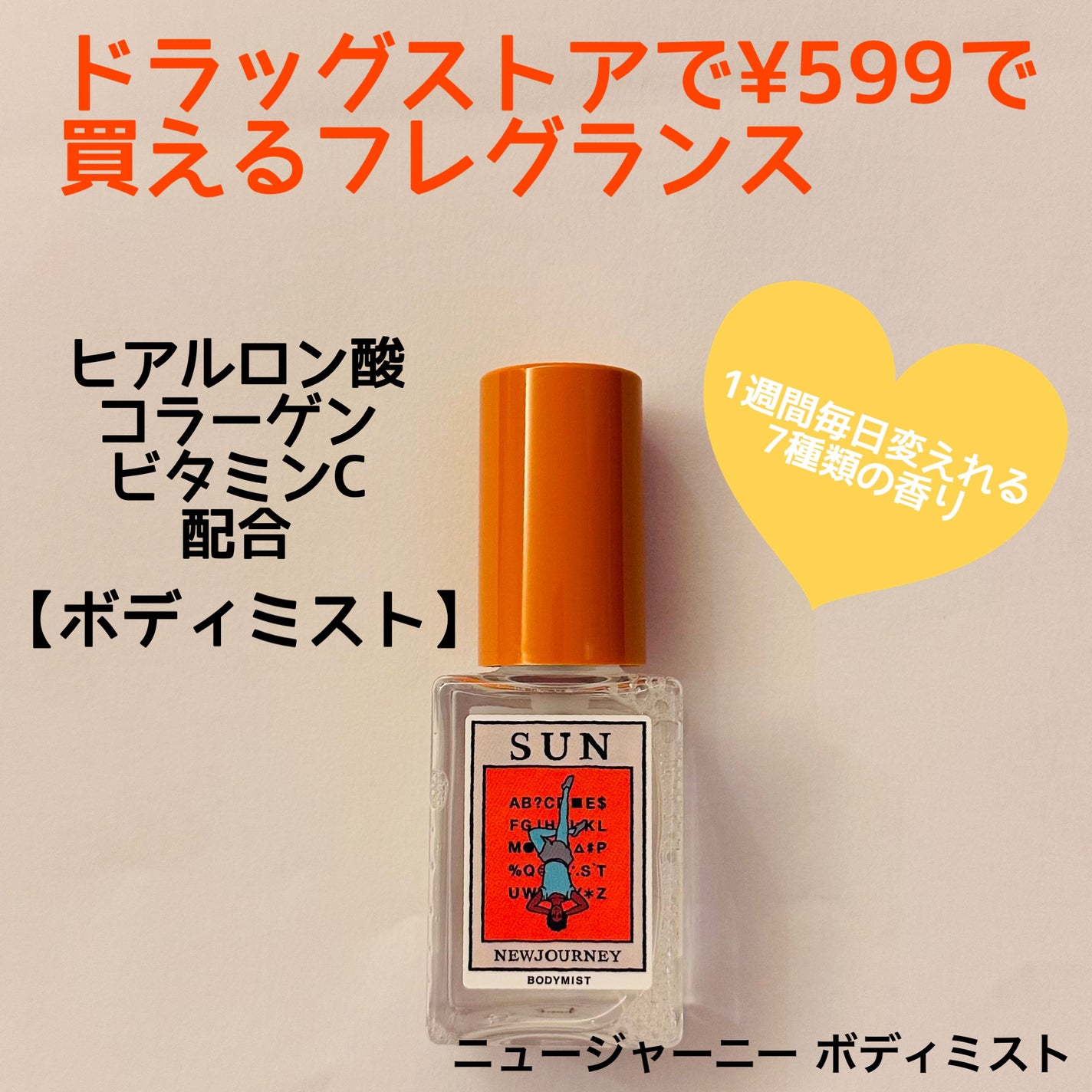 ボディミスト/NEWJOURNEY/香水(その他)を使ったクチコミ(1枚目)