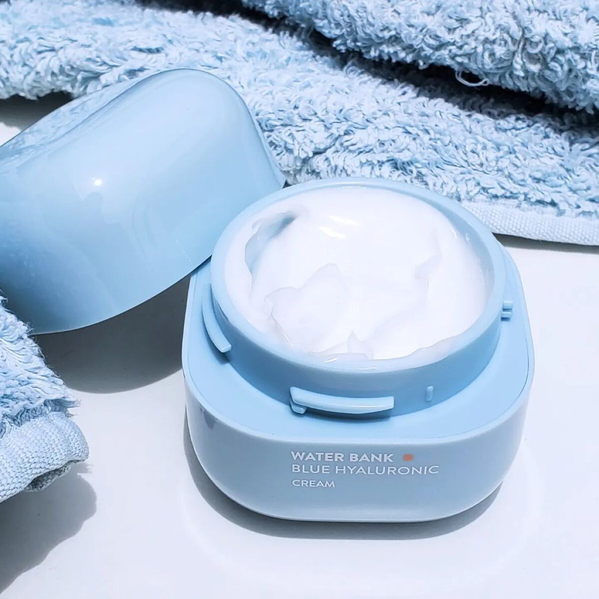 ウォーターバンク クリーム (乾燥肌用)/LANEIGE/フェイスクリームを使ったクチコミ（3枚目）