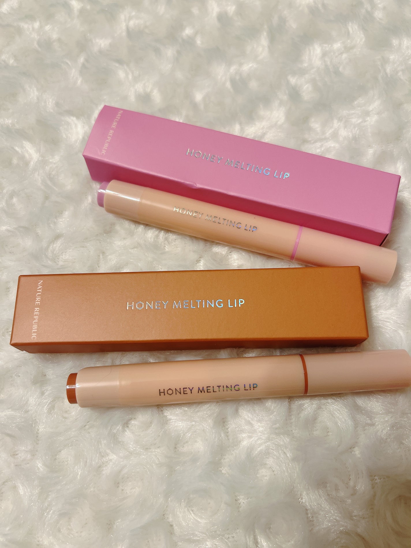ハニーメルティングリップ/ネイチャーリパブリック/口紅を使ったクチコミ(1枚目)