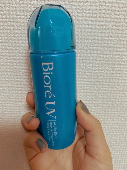 ビオレUV アクアリッチ アクアプロテクトローション(水層パック)/ビオレ/日焼け止めローションを使ったクチコミ(1枚目)