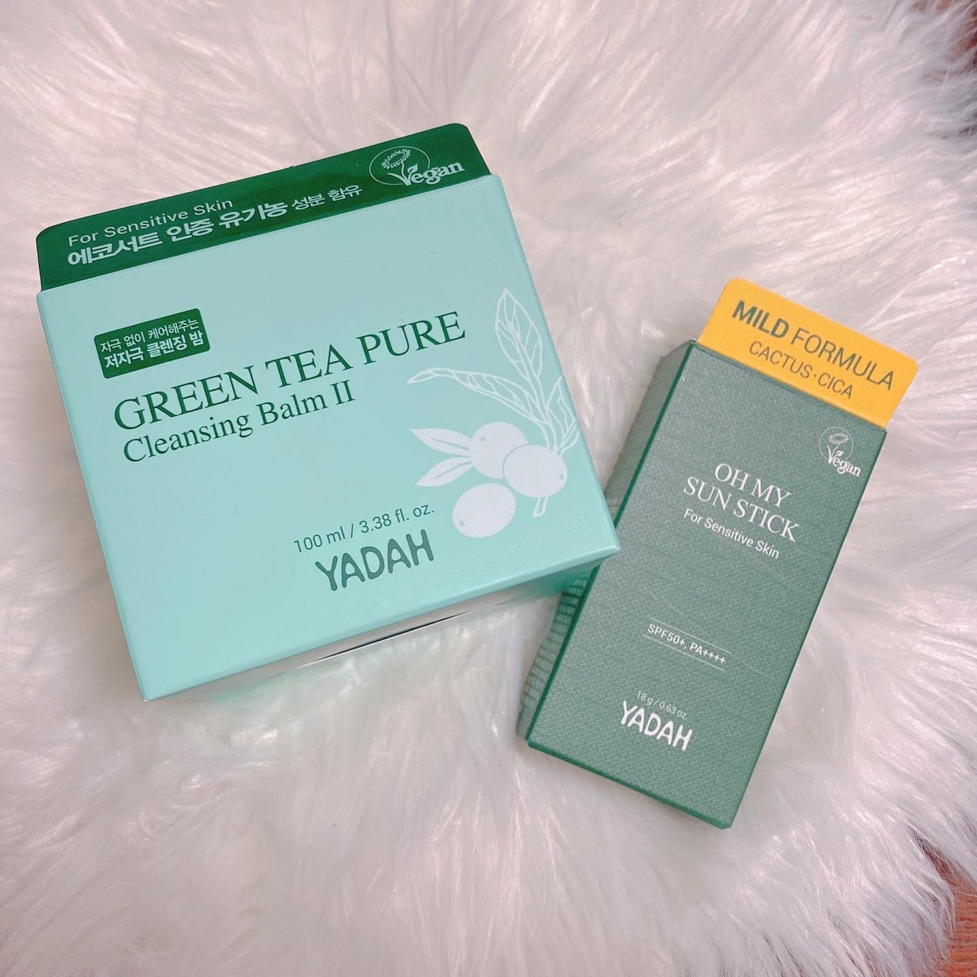 グリーンティーピュアクレンジングバームⅡ/YADAH/クレンジングバームを使ったクチコミ(2枚目)