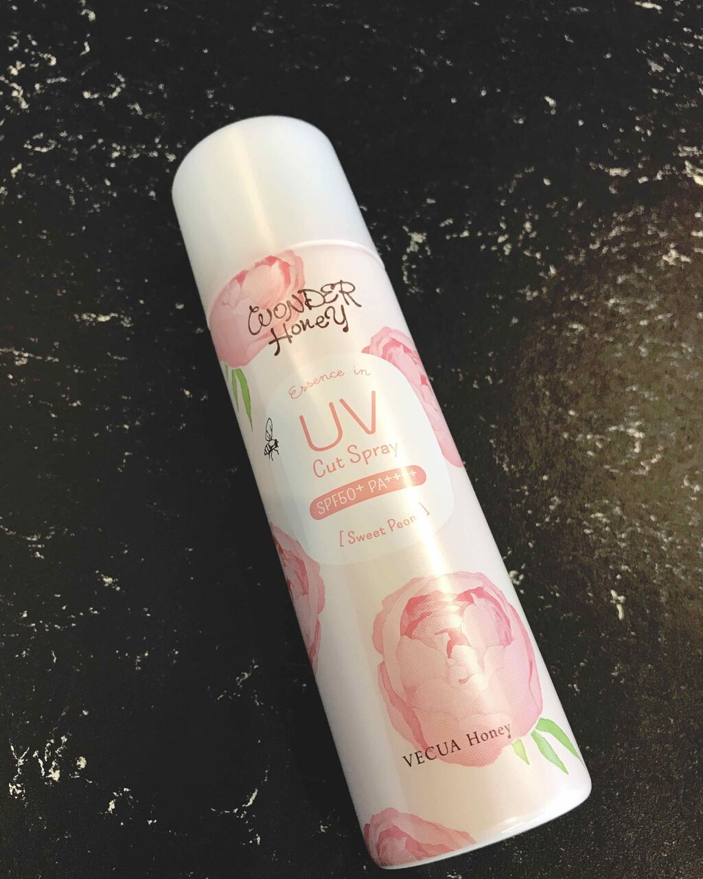ワンダーハニー　エッセンスUVひんやり透明スプレー <日やけ止めローション>/VECUA Honey/日焼け止めミスト・スプレーを使ったクチコミ（1枚目）