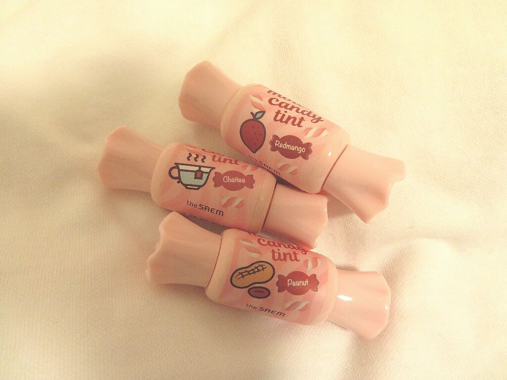 ムース キャンディー ティント/the SAEM/リップティントを使ったクチコミ（2枚目）