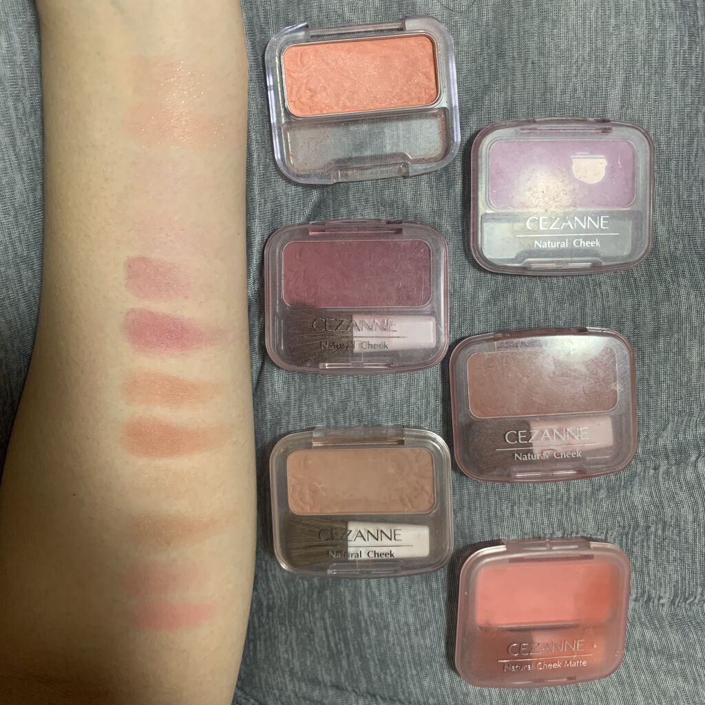ナチュラル チークN/CEZANNE/パウダーチークを使ったクチコミ（1枚目）