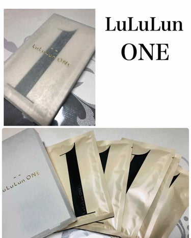 ルルルン ルルルン ONEのクチコミ「LuLuLun ONE
潤いの頂点へと導く1枚のマスク1枚300円
エステを受けたような仕上が.....」（1枚目）