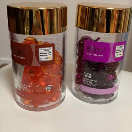 ヘアーオイル【ニュートリカラー】/ellips/ヘアオイルを使ったクチコミ(1枚目)