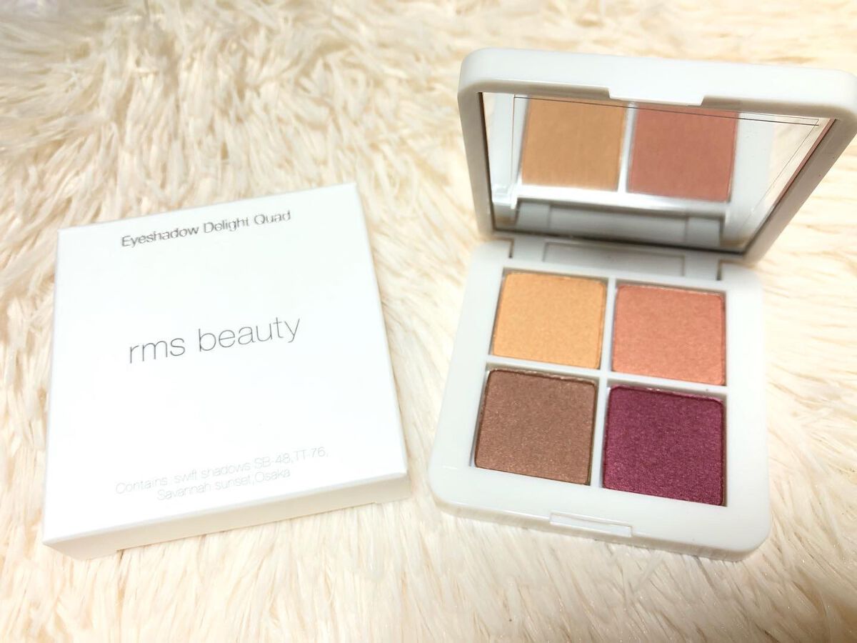 アイシャドウ デライトクワッド/rms beauty/アイシャドウパレットを使ったクチコミ（1枚目）