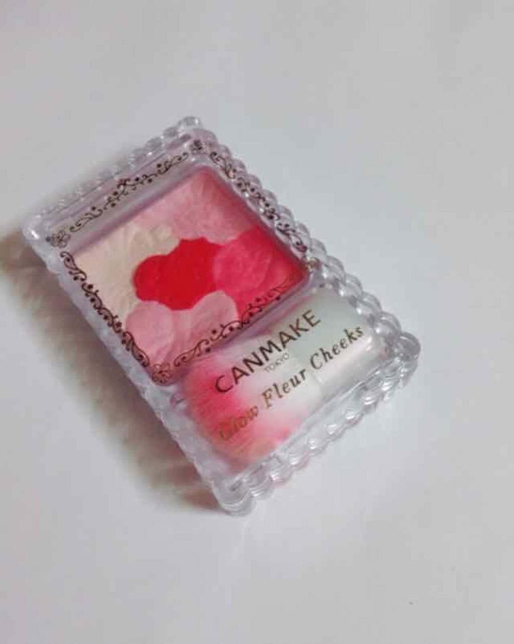 グロウフルールチークス/キャンメイク/パウダーチークを使ったクチコミ（1枚目）