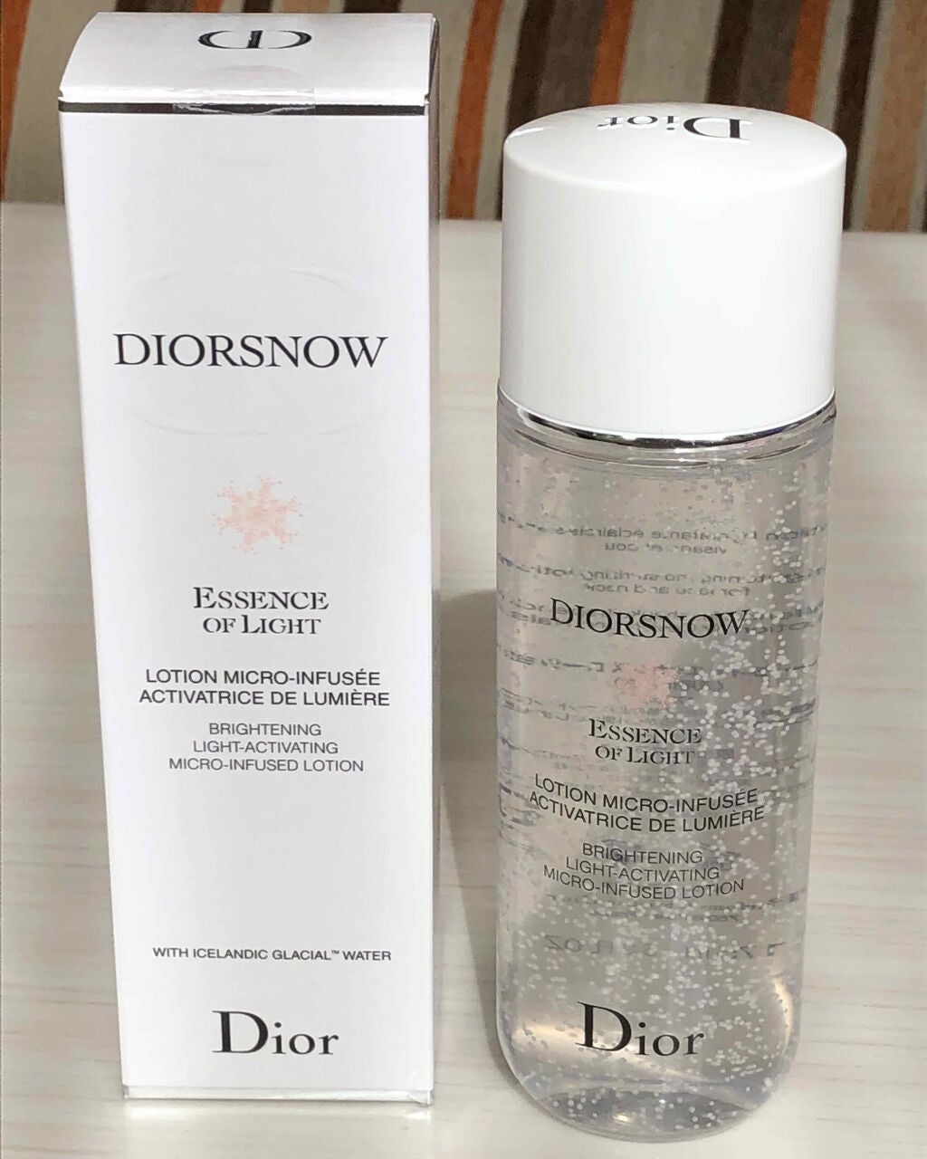 スノー ライト エッセンス ローション (薬用化粧水) (医薬部外品)/Dior/化粧水を使ったクチコミ(2枚目)