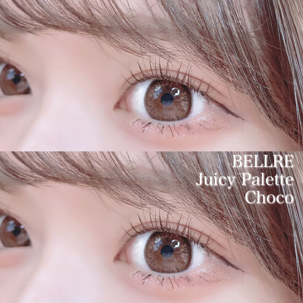 Juicy Palette/ベルア/カラーコンタクトレンズを使ったクチコミ（1枚目）