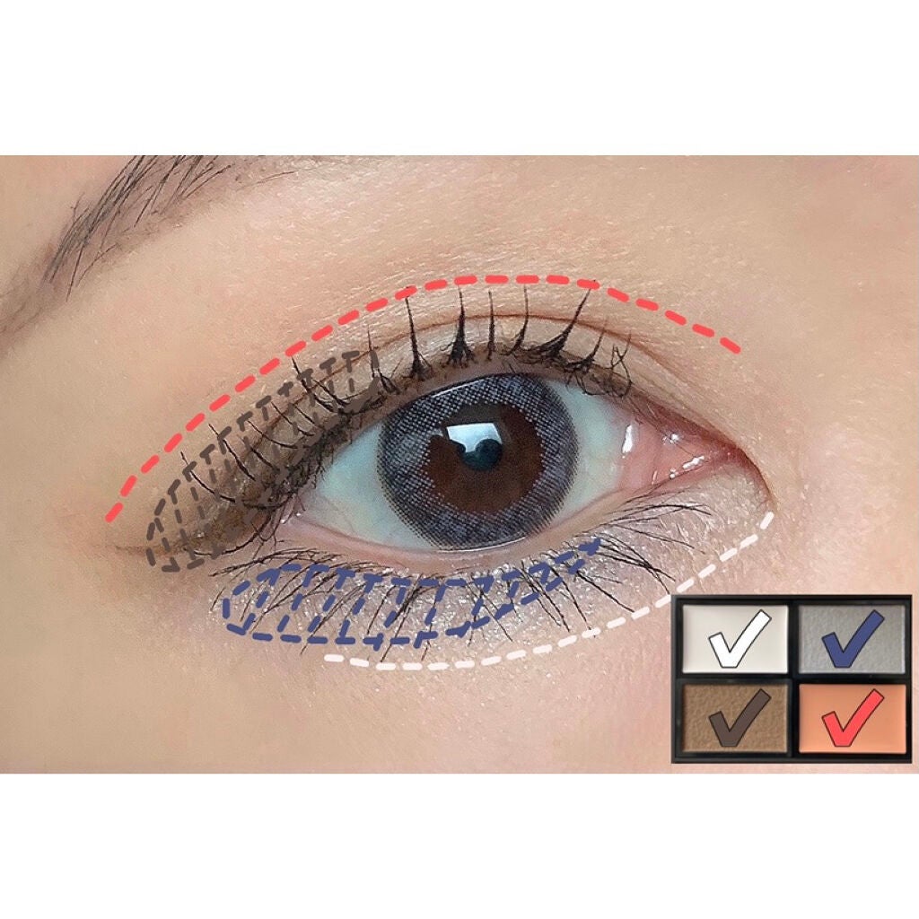 ヴォランタリー アイパレット/Celvoke/アイシャドウパレットを使ったクチコミ(5枚目)