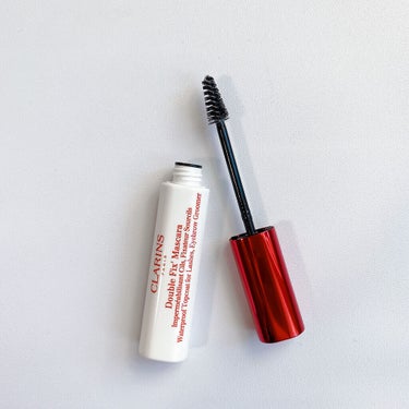 CLARINS ダブルフィックス マスカラのクチコミ「\やっと出会えたヨレ防止マスカラトップコート/


✴︎CLARINS✴︎ 
▷ダブルフィック.....」（3枚目）