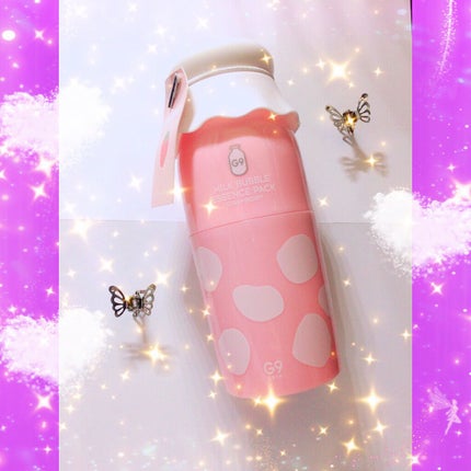MILK BUBBLE ESSENCE PACK #STRAWBERRY/G9SKIN/美容液を使ったクチコミ(2枚目)