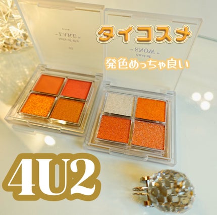 アイシャドウパレット/4U2/アイシャドウパレットを使ったクチコミ(1枚目)