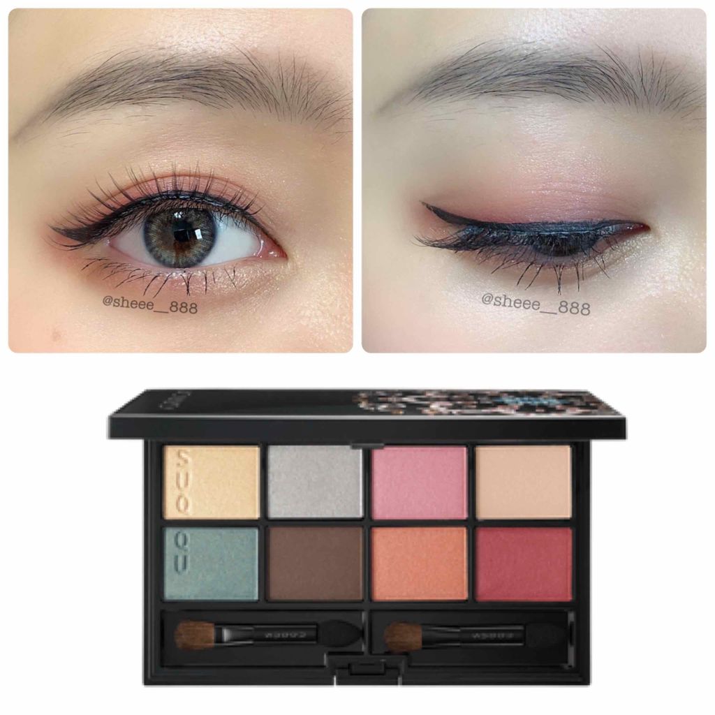 2018 クリスマス アイシャドウ コンパクト/SUQQU/アイシャドウパレットを使ったクチコミ（1枚目）