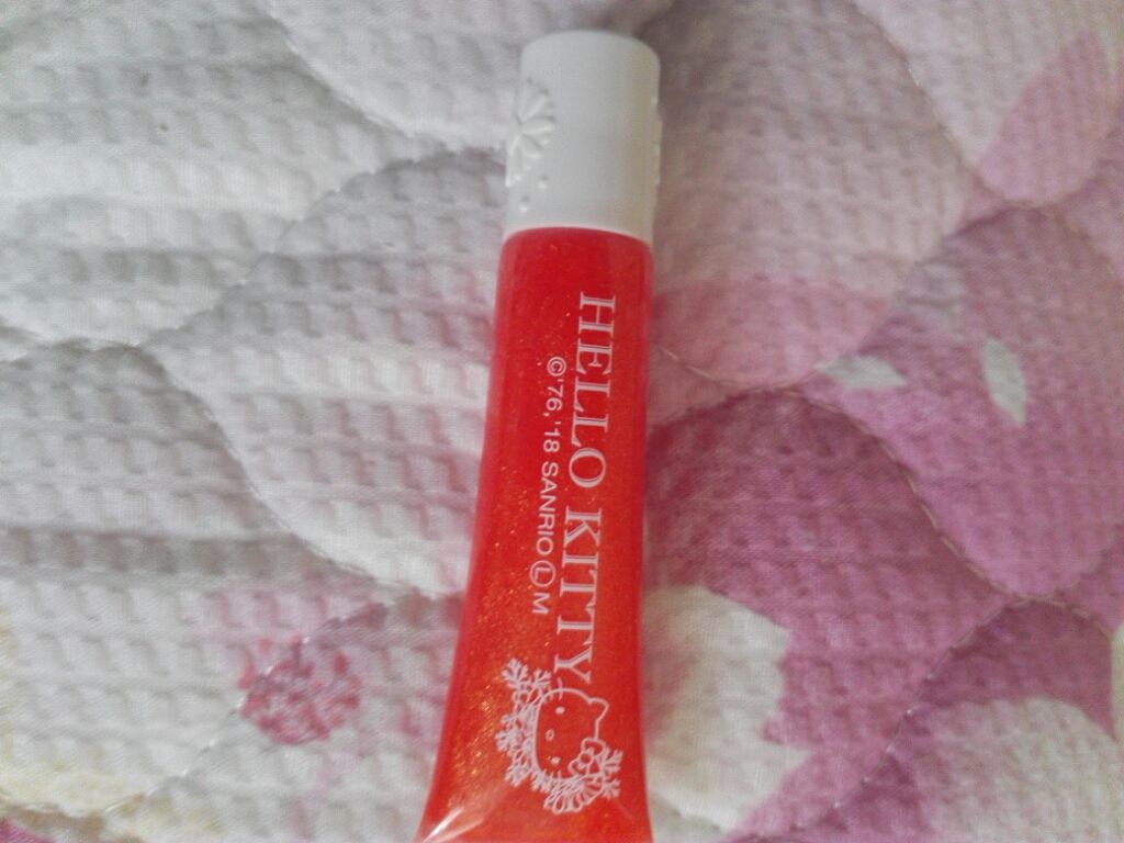 Blooming Kitty リップグロス/DAISO/リップグロスを使ったクチコミ（2枚目）