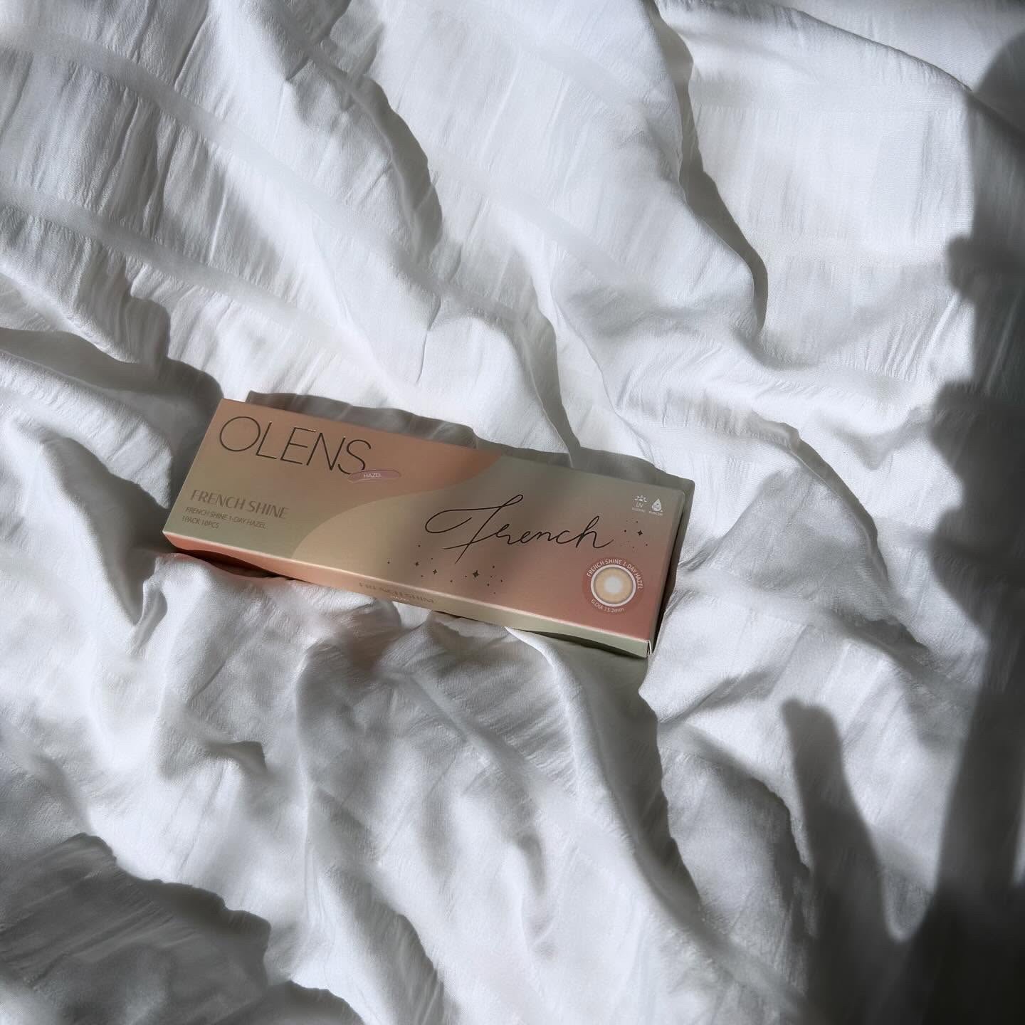 FrenchShine1day/OLENS/ワンデー（１DAY）カラコンを使ったクチコミ（3枚目）