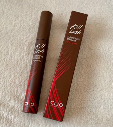 CLIO キル ラッシュ スーパープルーフ マスカラのクチコミ「クリオはマスカラも良い👁✨チョコブラウン🍫
またまたQoo10メガ割購入品！
こちらはクリオの.....」（1枚目）