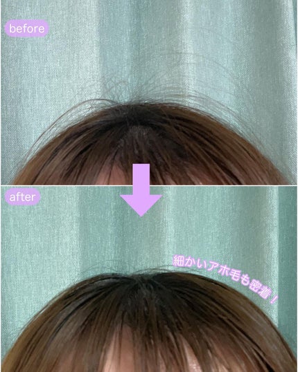 ドリーミー マトメイク スティック ナチュラル/THERATIS/ヘアジェルを使ったクチコミ(4枚目)