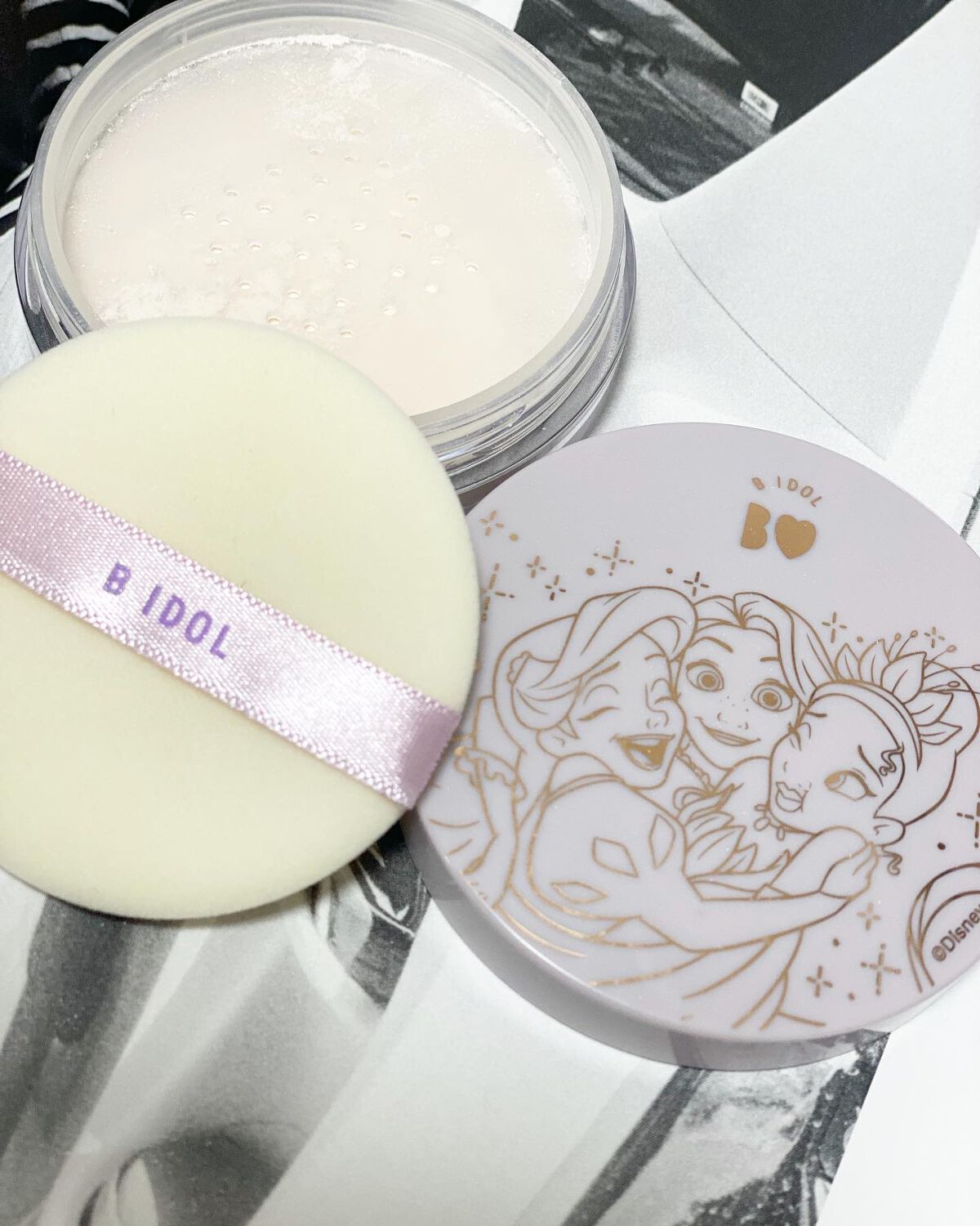 シルクアイスパウダー/b idol/ルースパウダーを使ったクチコミ(1枚目)