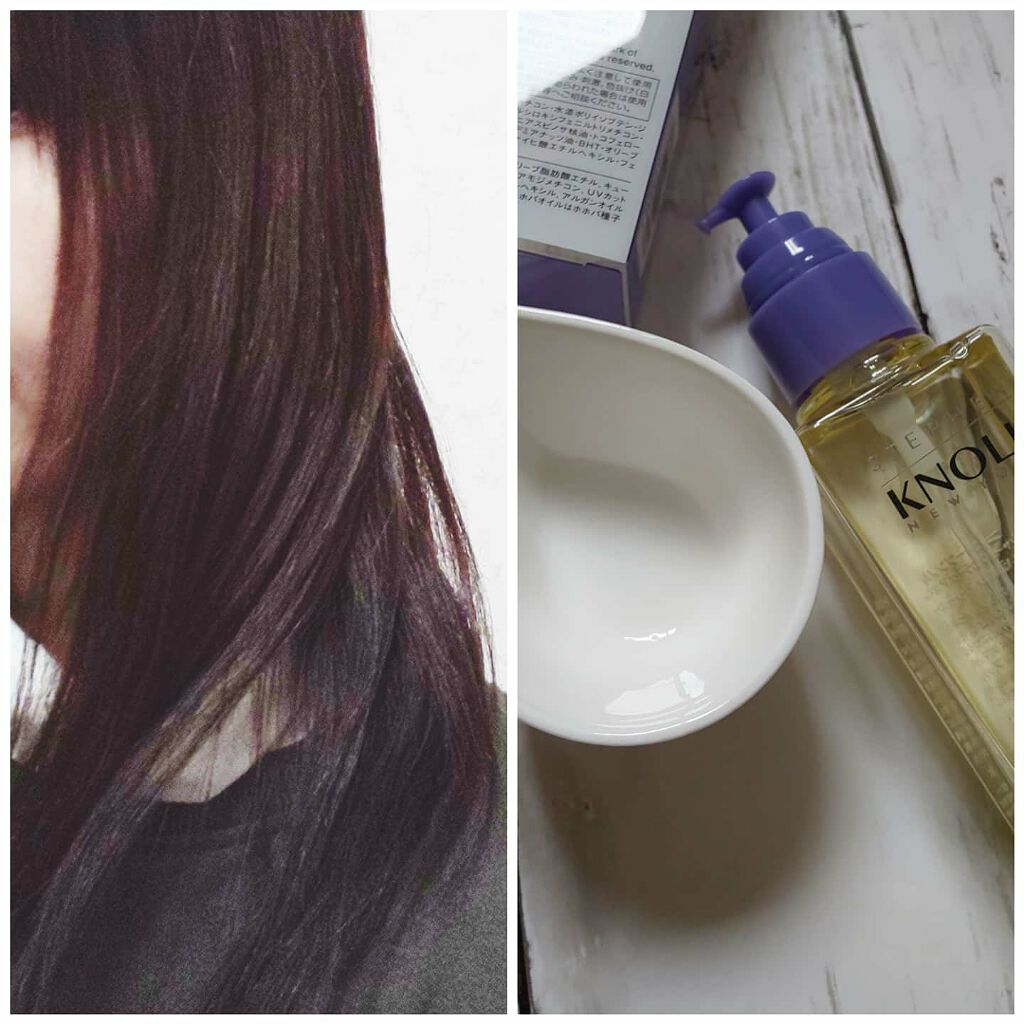 シャイン カラーケア オイル/スティーブンノル ニューヨーク/ヘアオイルを使ったクチコミ（2枚目）