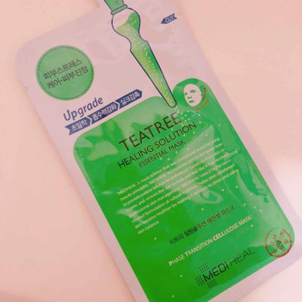 ティーツリーケアソリューション アンプルマスクJEX/MEDIHEAL/シートマスク・パックを使ったクチコミ(1枚目)