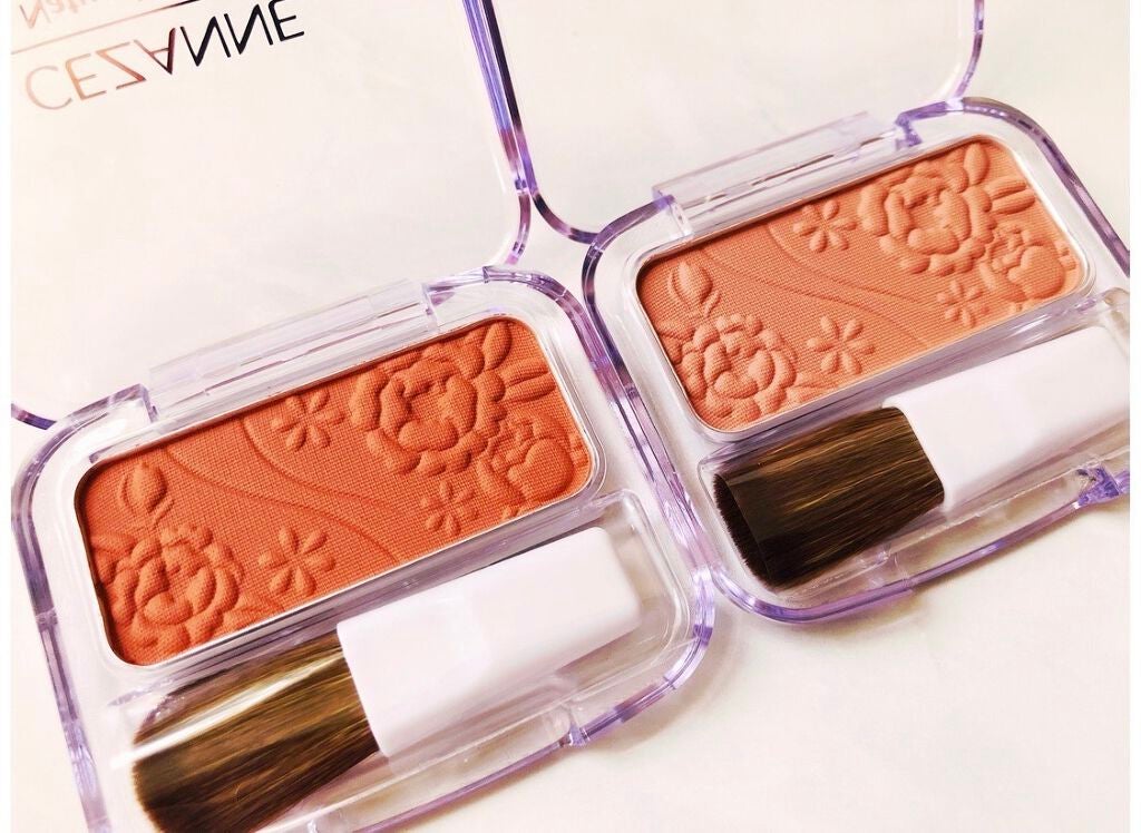 ナチュラル チークN/CEZANNE/パウダーチークを使ったクチコミ(3枚目)