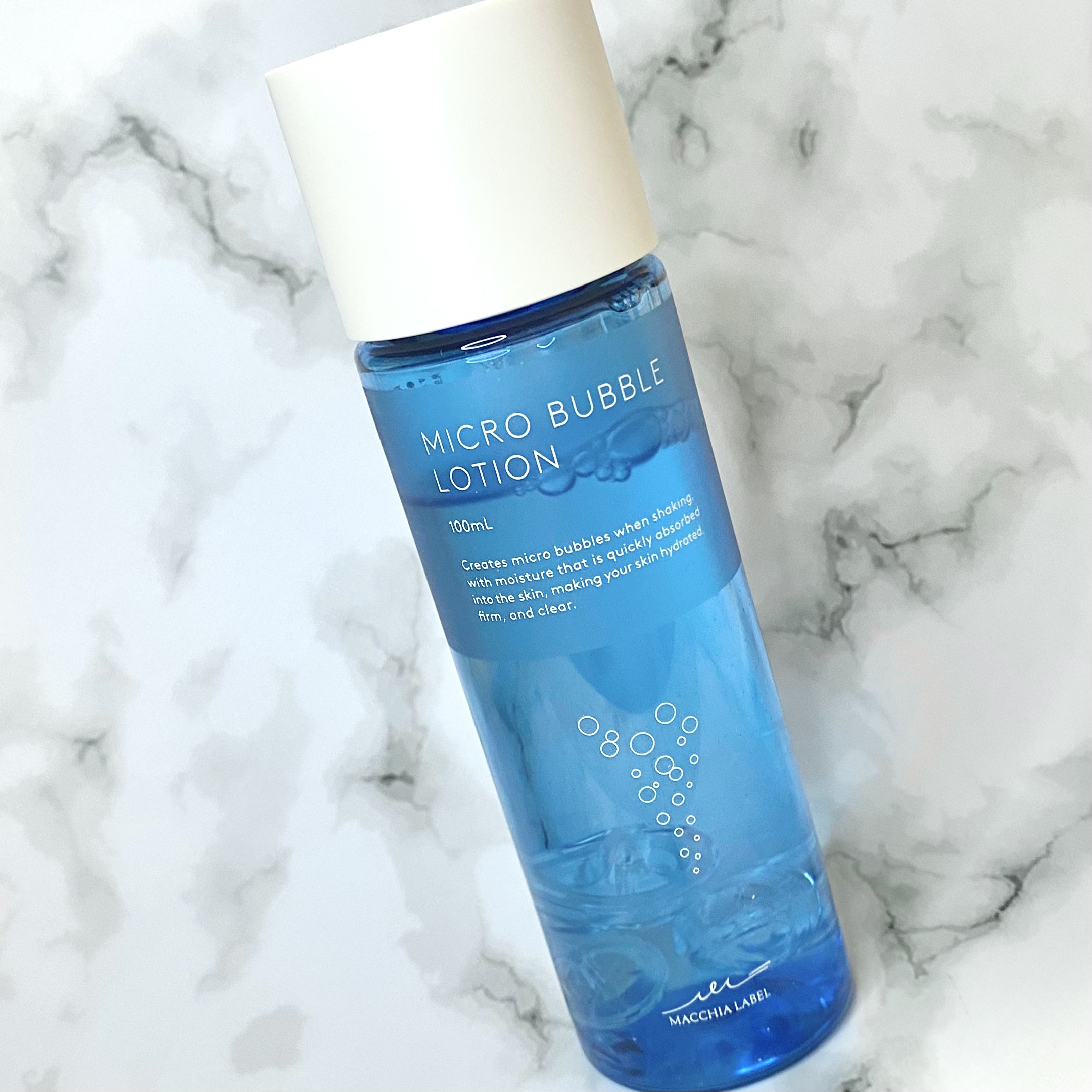 薬用マイクロバブルローション/Macchia Label/化粧水を使ったクチコミ（2枚目）