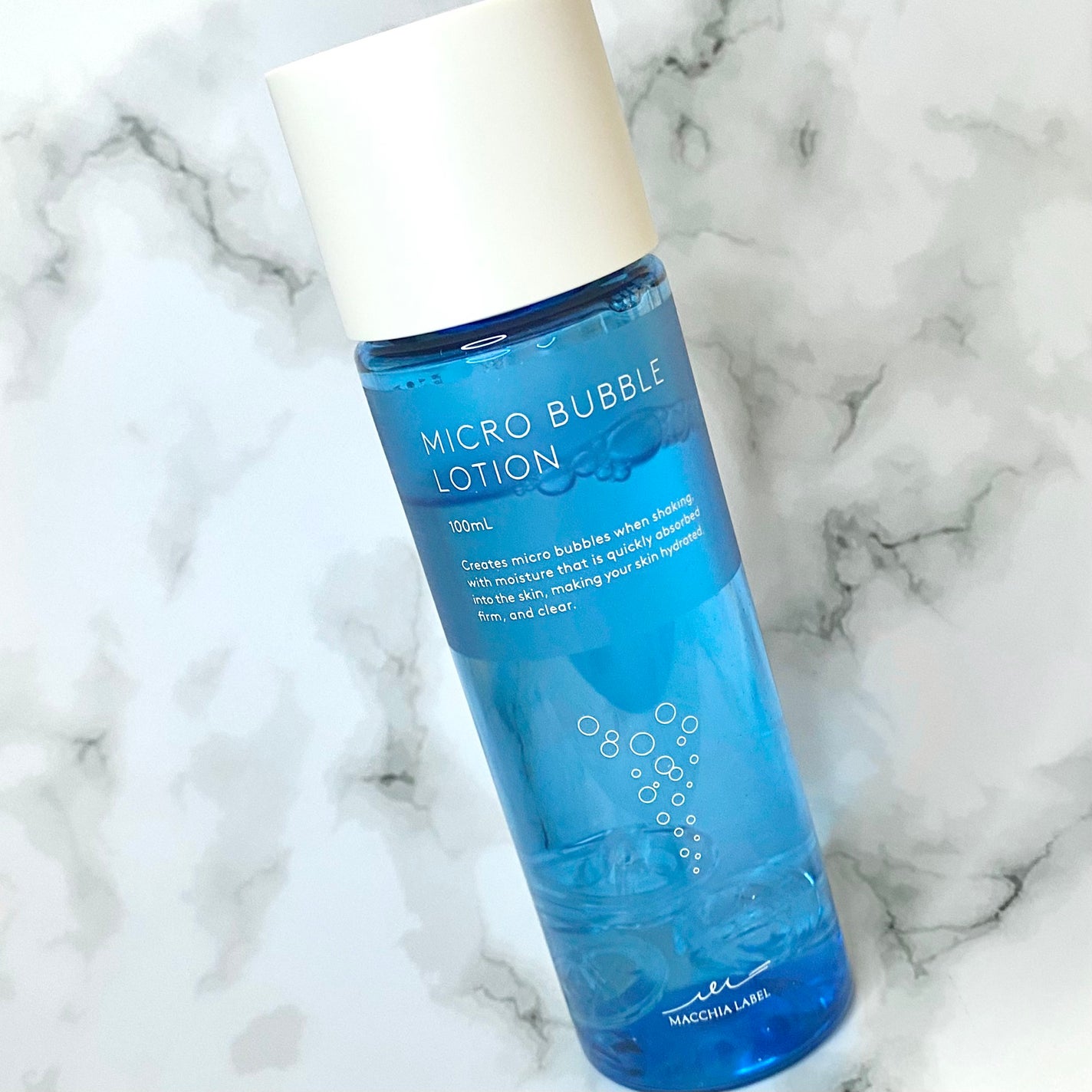薬用マイクロバブルローション/Macchia Label/化粧水を使ったクチコミ(2枚目)