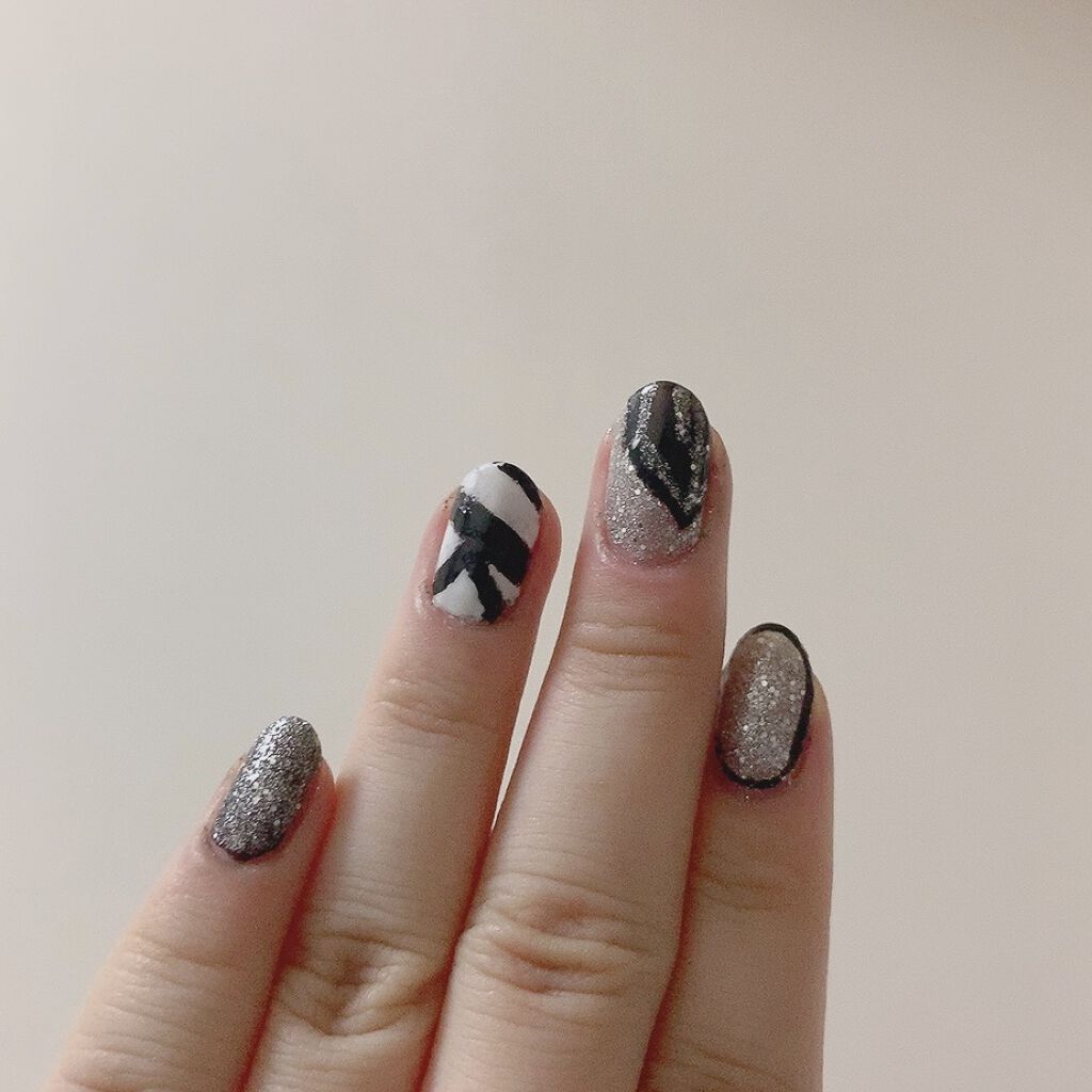 Somptueux(ソンプチュー) ネイルポリッシュ ST-NP-56/DAISO/マニキュアを使ったクチコミ（3枚目）